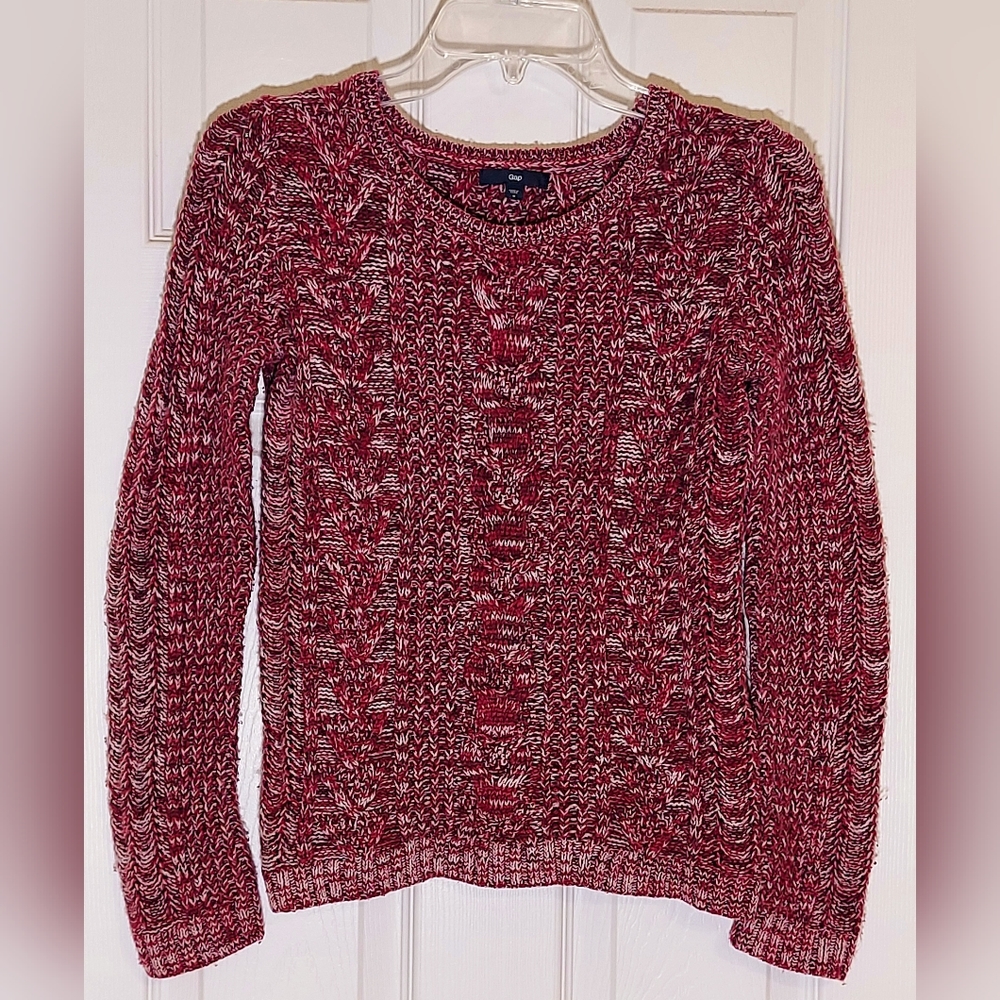 GAP | Maroon Knit Sweater, Size Small